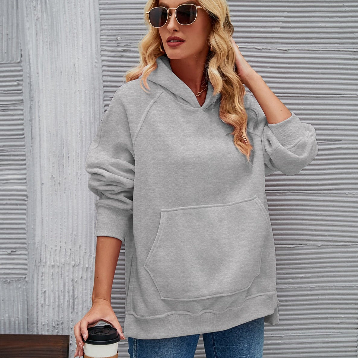 Fashionable Winter Loose Sweater Hoodie