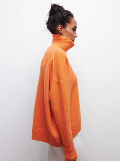 Casual Comfort Loose Pullover Sweater