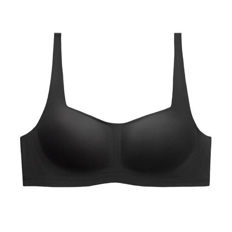 Seamless Thin Soft Support Square Collar Bra