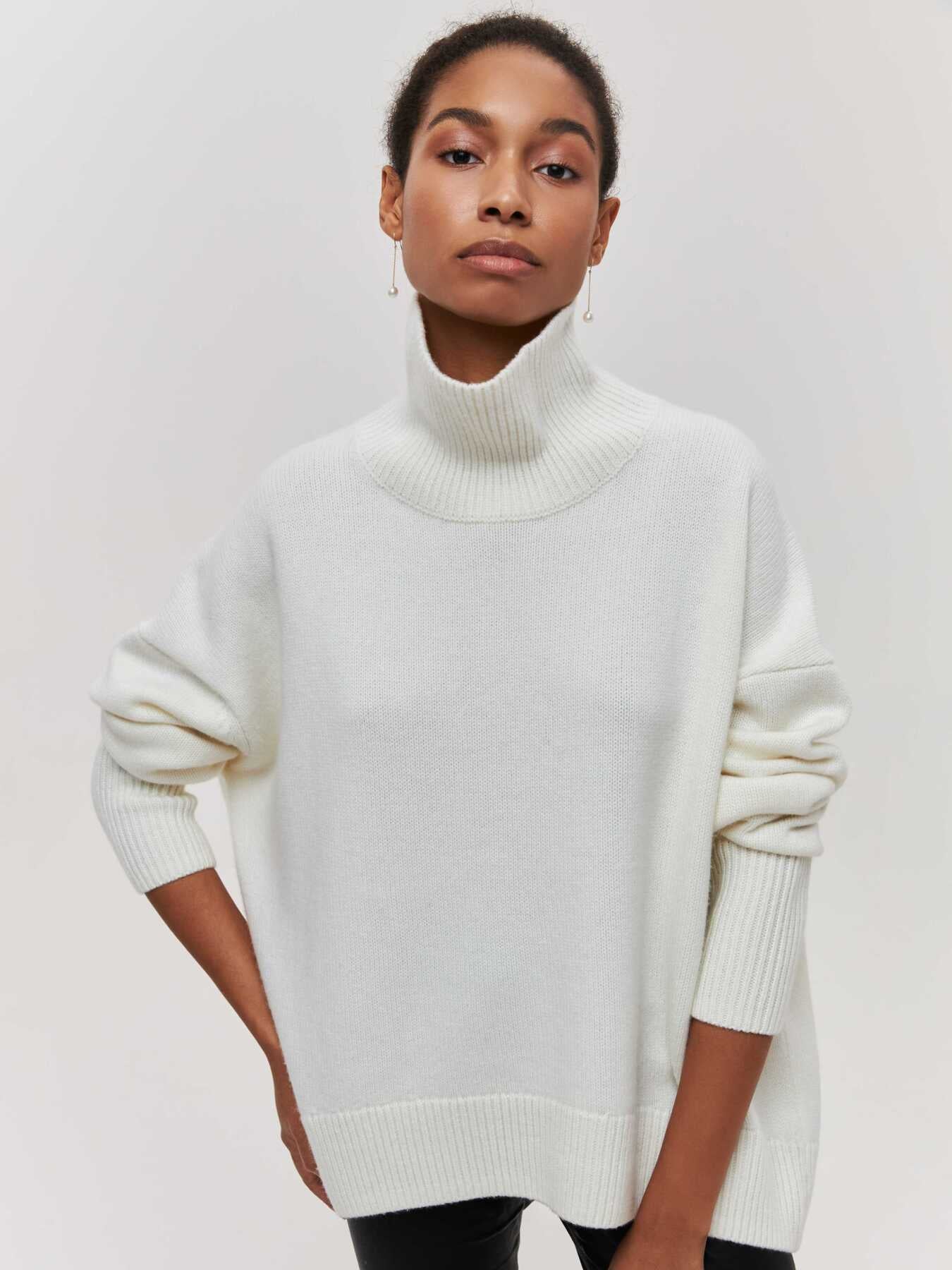 Casual Comfort Loose Pullover Sweater