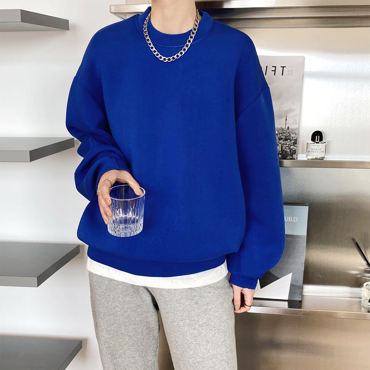 Thin Loose Idle Air Layer Sweatshirt