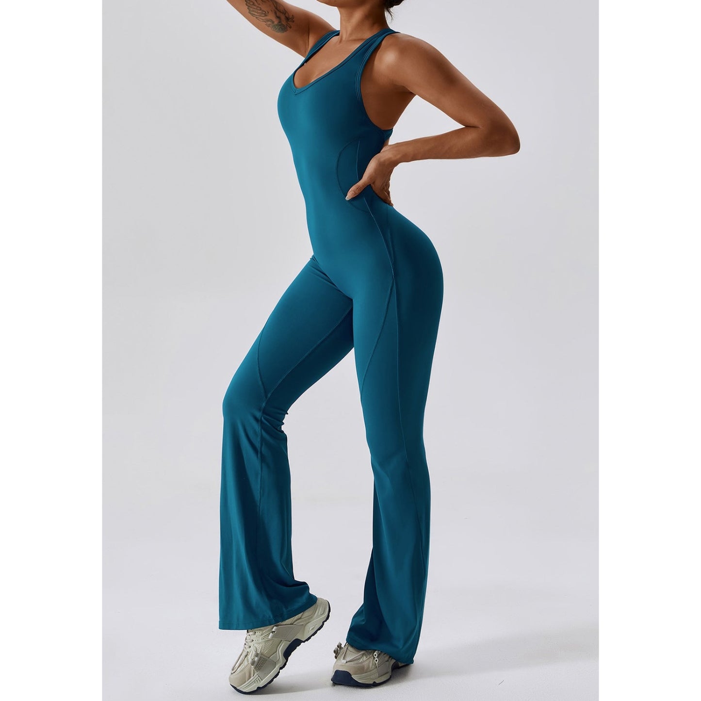 Micro Pull Yoga Jumpsuit