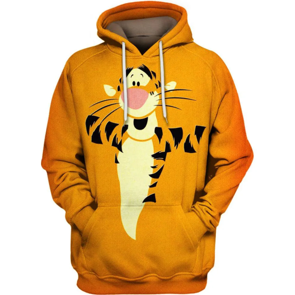 Orange Tigger Hoodie