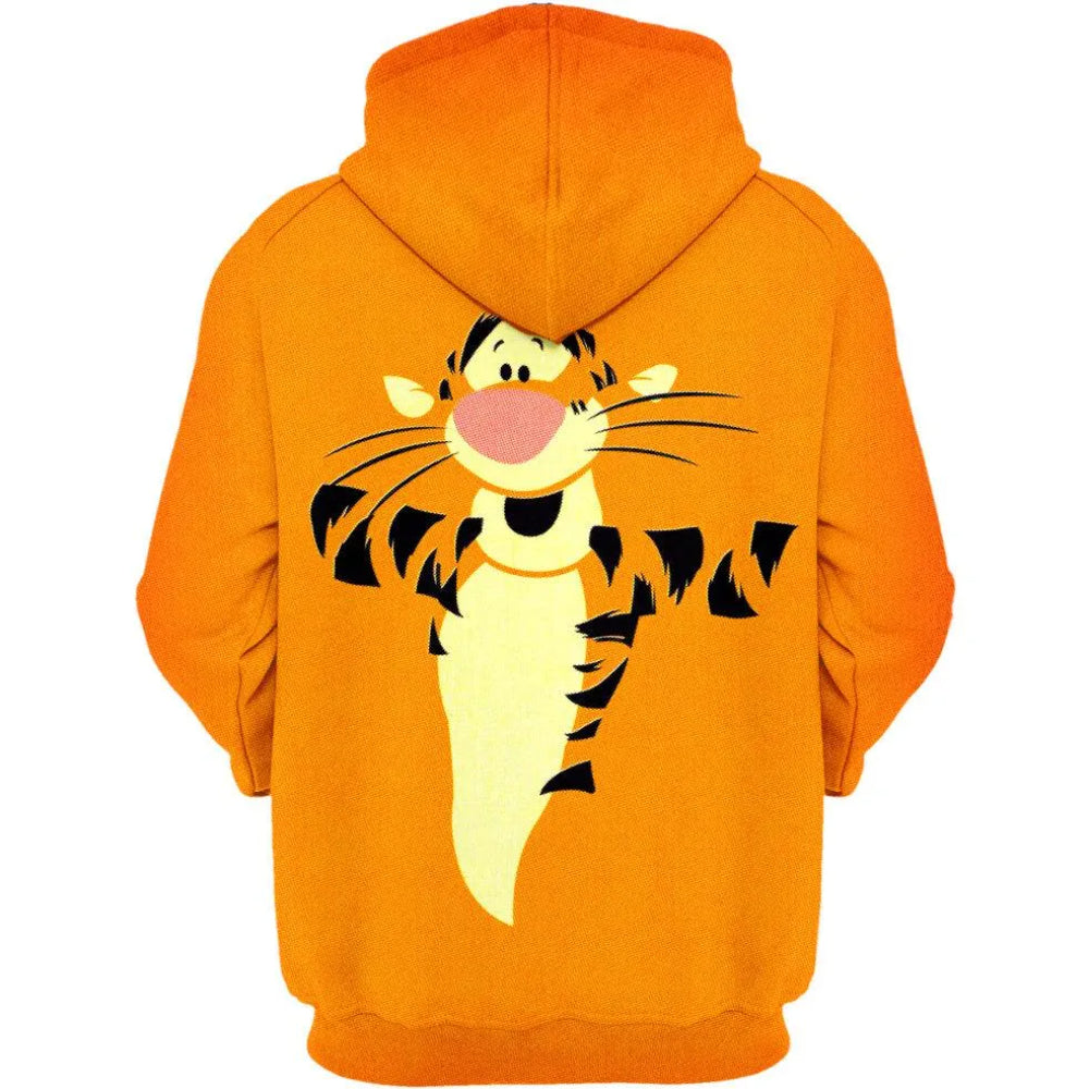 Orange Tigger Hoodie