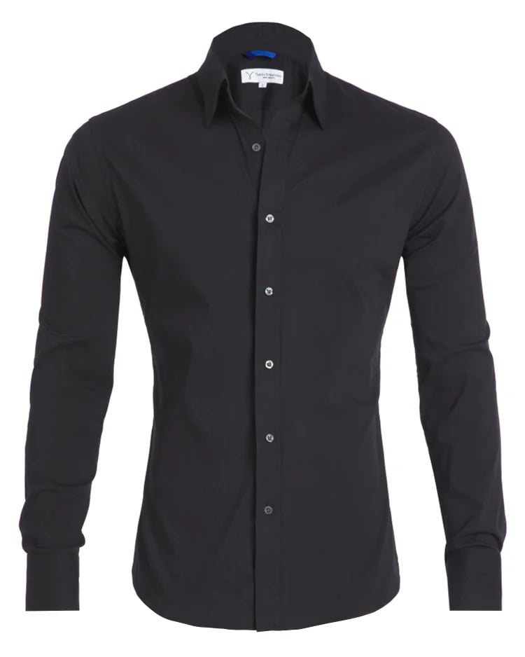 Oxford Stretch Zip Shirt