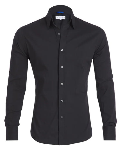 Oxford Stretch Zip Shirt