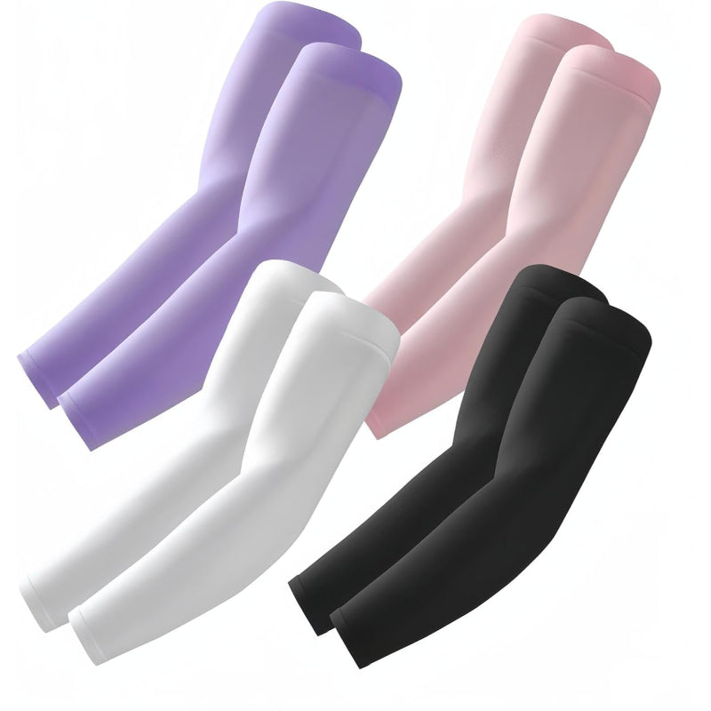 Pack Of 4 Cooling UV Sun Sleeves For Men And Women