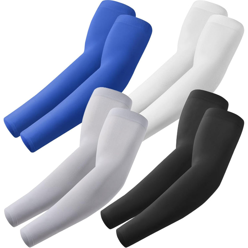 Pack Of 4 Cooling UV Sun Sleeves For Men And Women