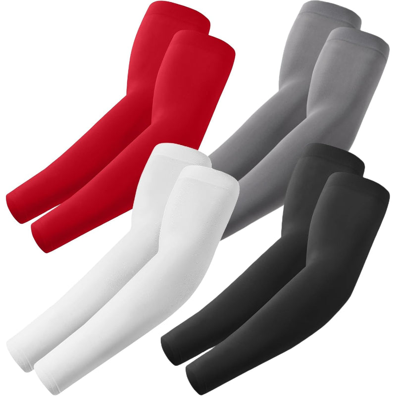 Pack Of 4 Cooling UV Sun Sleeves For Men And Women