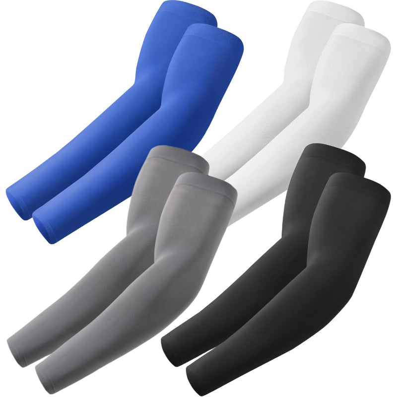 Pack Of 4 Cooling UV Sun Sleeves For Men And Women