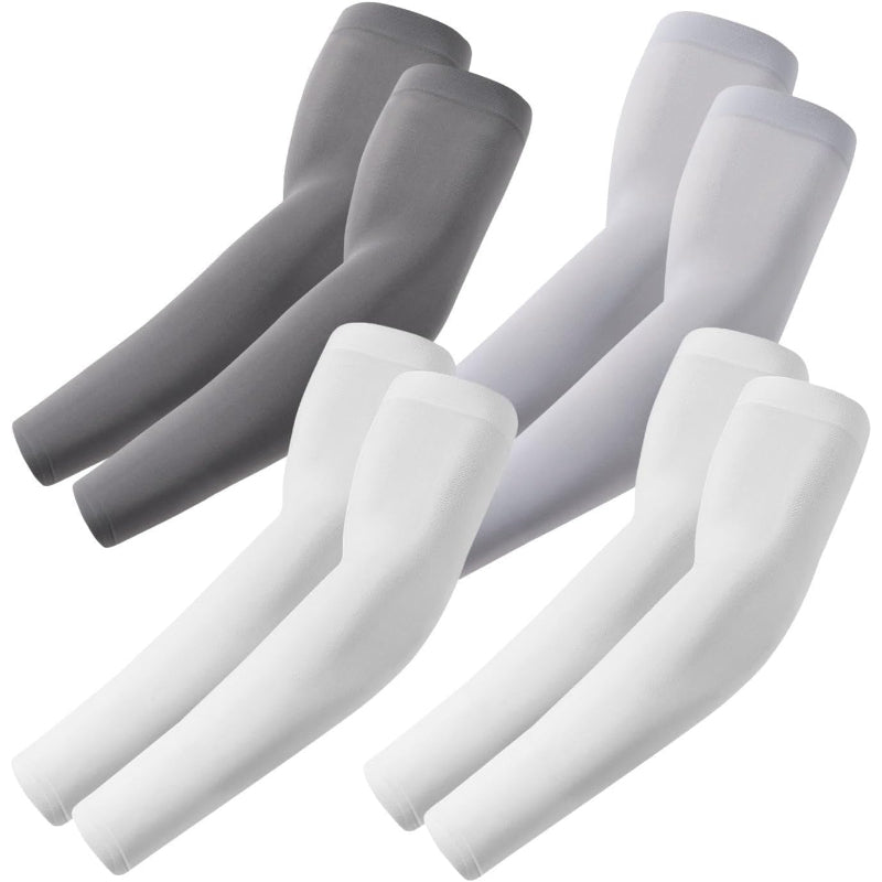 Pack Of 4 Cooling UV Sun Sleeves For Men And Women
