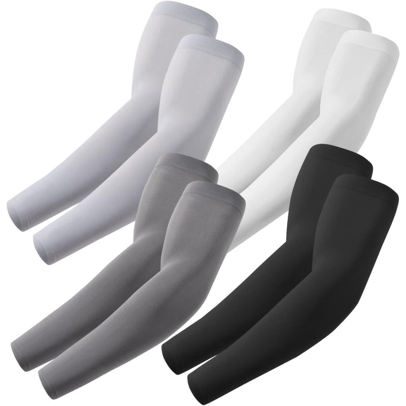 Pack Of 4 Cooling UV Sun Sleeves For Men And Women