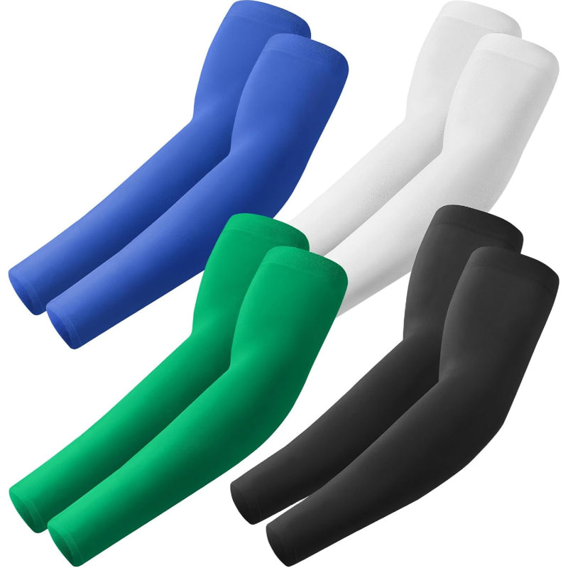 Pack Of 4 Cooling UV Sun Sleeves For Men And Women