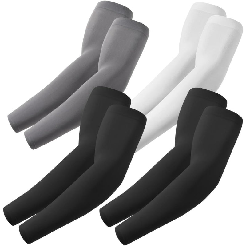 Pack Of 4 Cooling UV Sun Sleeves For Men And Women