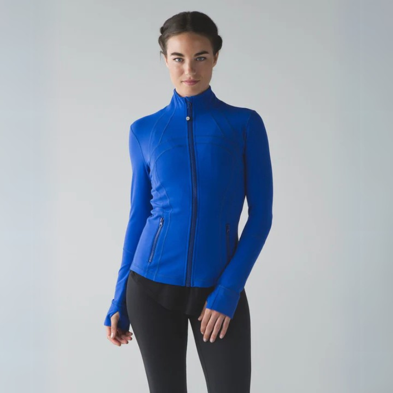 Contoured Zip Jacket For Everyday Fitness And Style