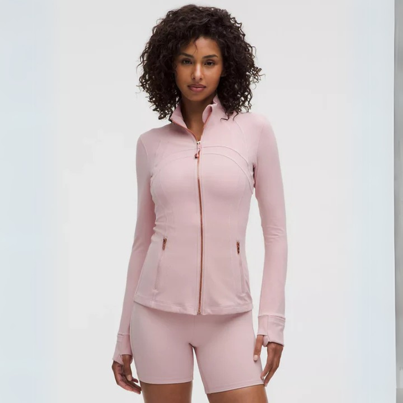 Contoured Zip Jacket For Everyday Fitness And Style