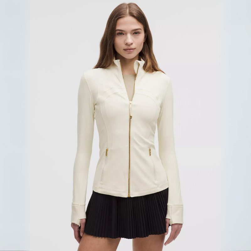 Contoured Zip Jacket For Everyday Fitness And Style