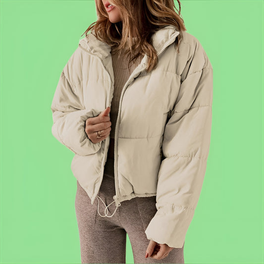 Puffy Cotton Padded Thick Jacket