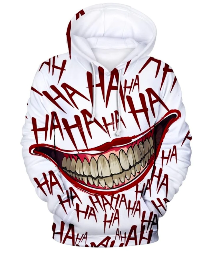 Scary Grinning Smile Hoodie