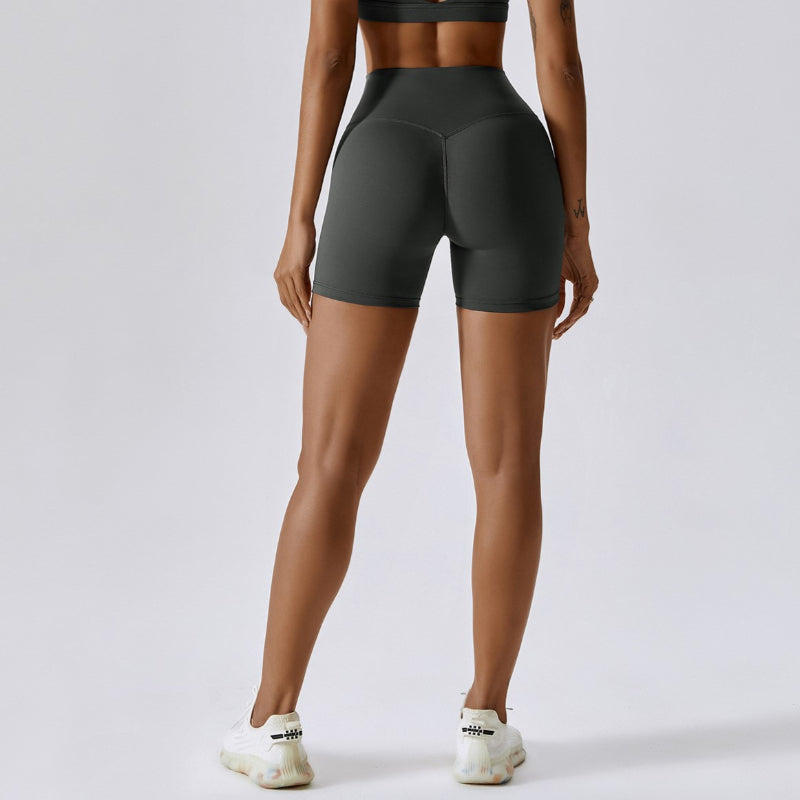 Nahtlose Activewear-Shorts 