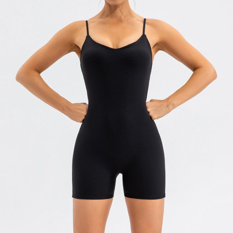 Seamless Air Yoga Romper