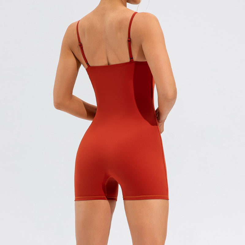 Seamless Air Yoga Romper