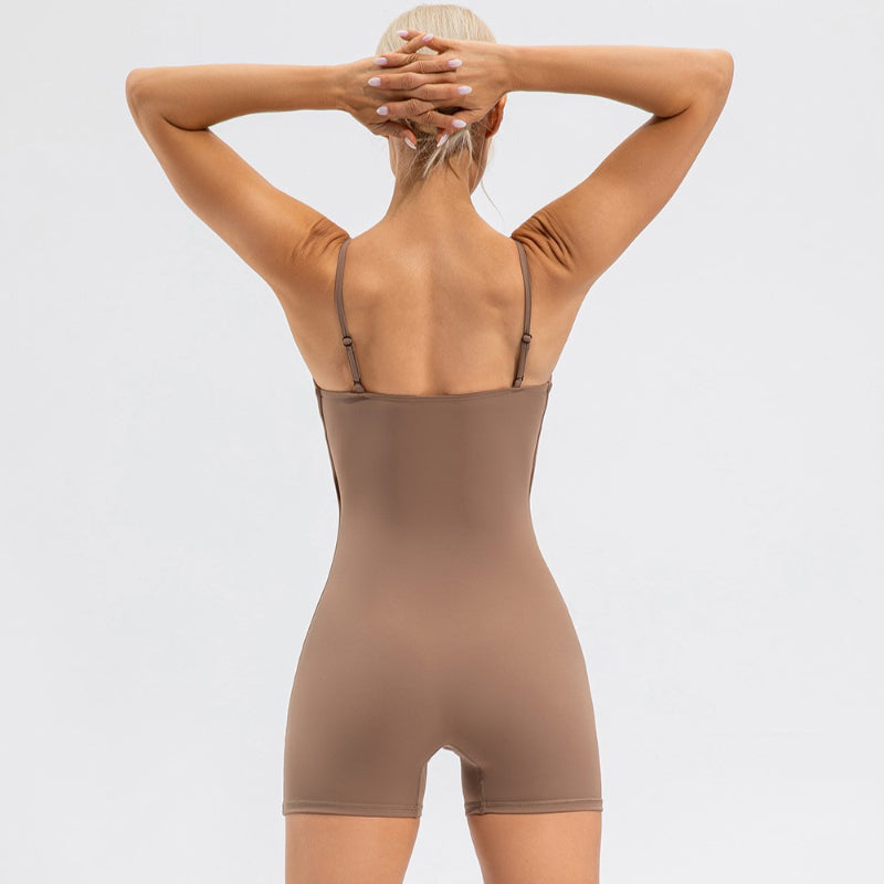 Seamless Air Yoga Romper