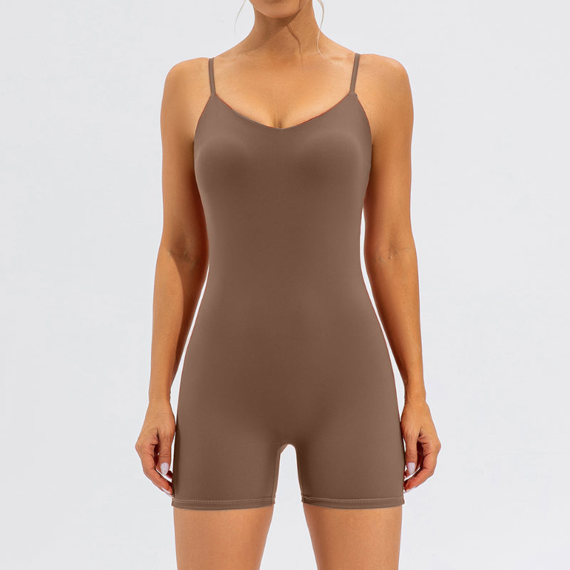 Seamless Air Yoga Romper