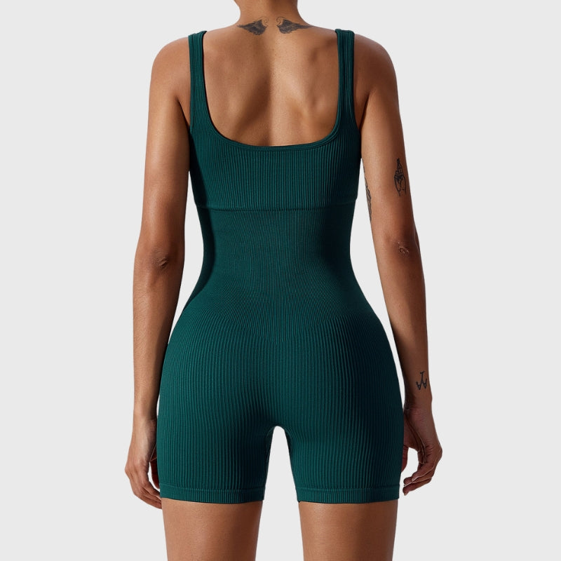 Seamless High Elastic Yoga Romper