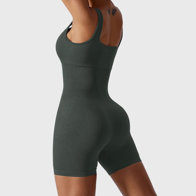 Seamless High Elastic Yoga Romper