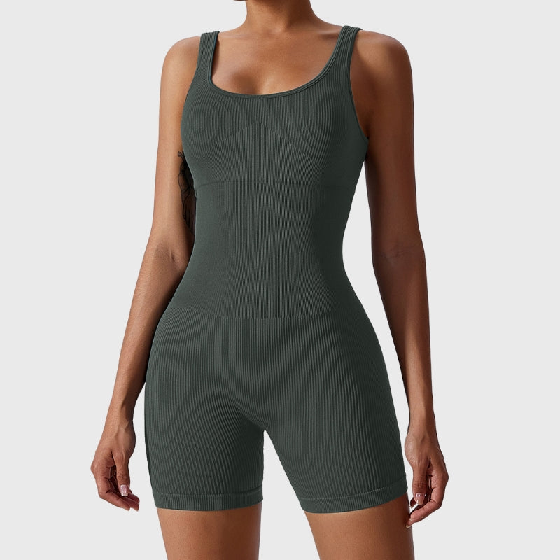 Seamless High Elastic Yoga Romper