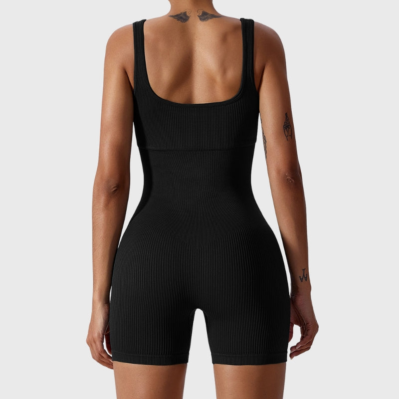 Seamless High Elastic Yoga Romper