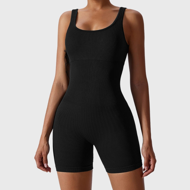 Seamless High Elastic Yoga Romper