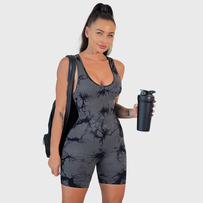 Seamless Multiple Strap Fitness Romper