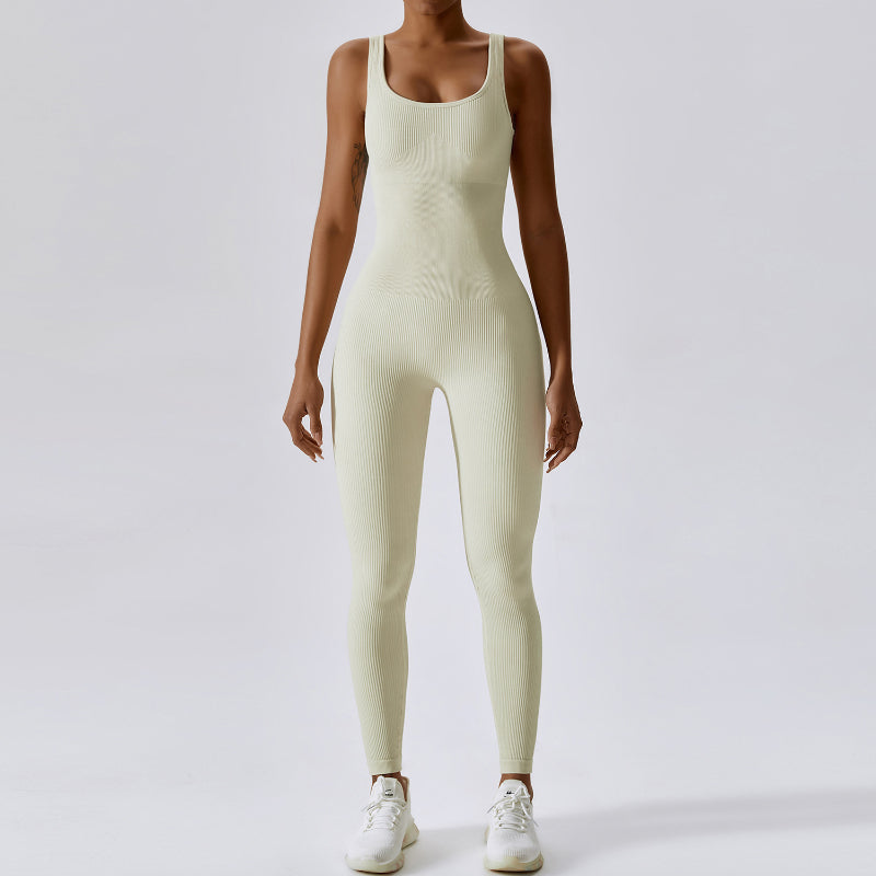 Seamless Slim Fit Dance Jumpsuit