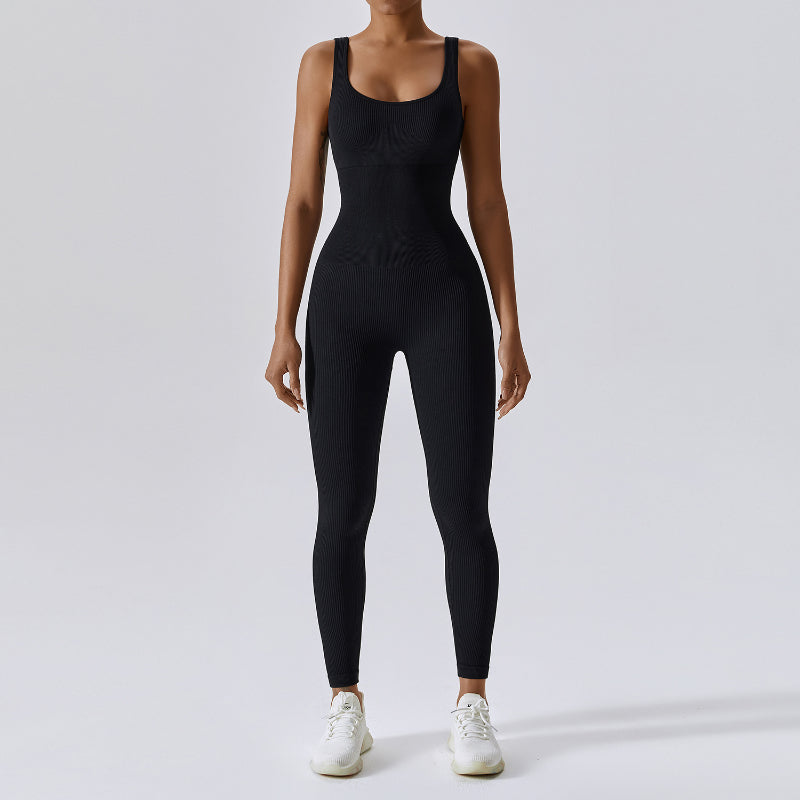 Seamless Slim Fit Dance Jumpsuit