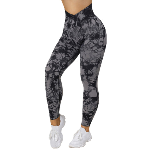 Legging Active Fit Stride sans coutures tie-dye