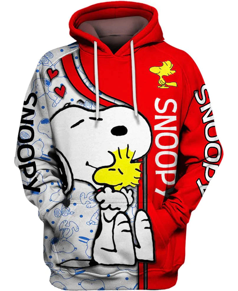 Kapuzenpullover mit Snoopy-Grafik