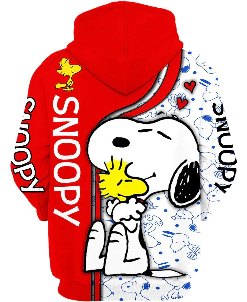 Kapuzenpullover mit Snoopy-Grafik