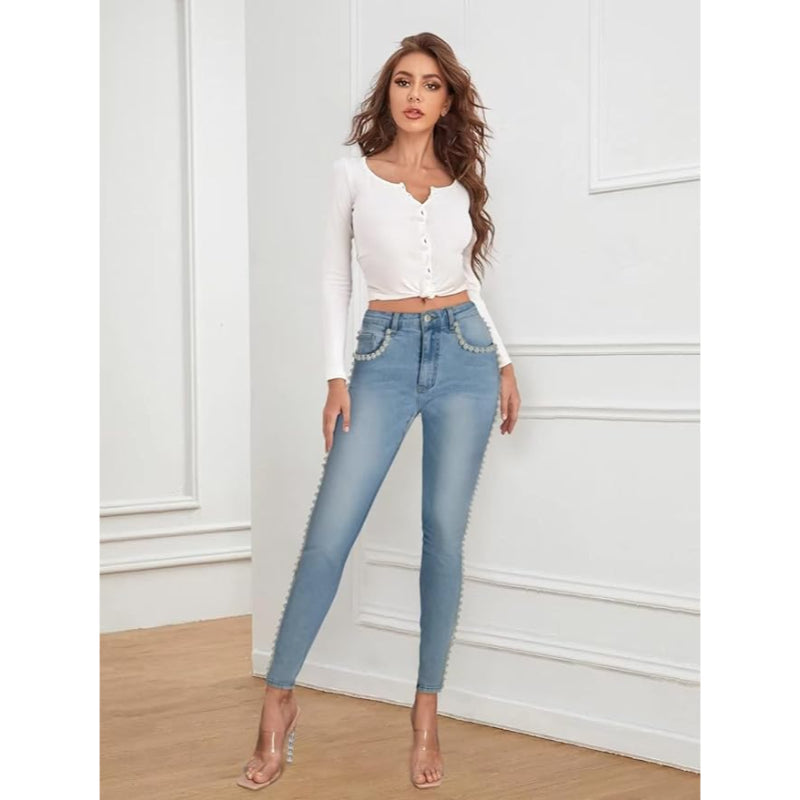 Stylish Comfy Stretch Denim Skinny Jeans