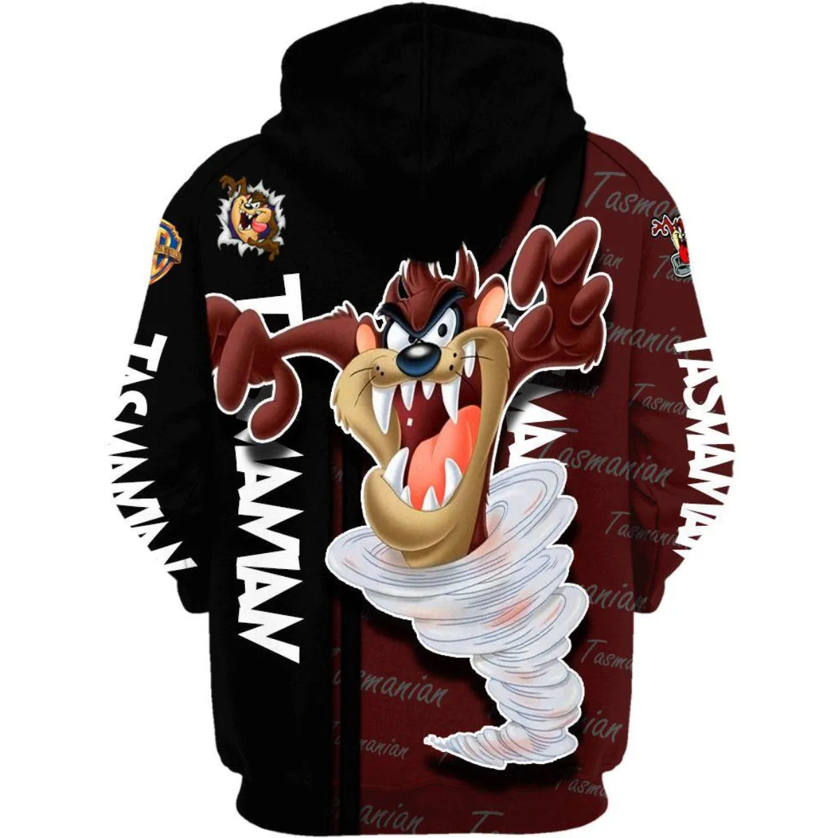 Tasmanian Devil Zip Up Hoodie