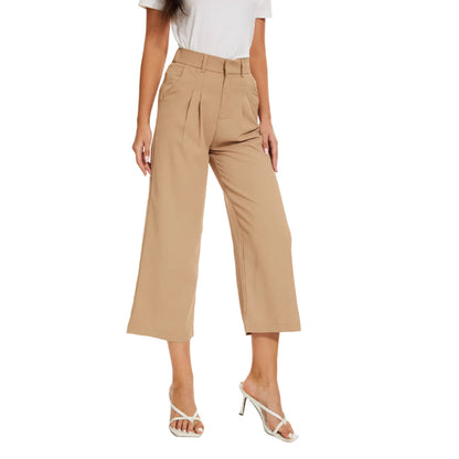 Effortless Tailored Wide Leg Pants