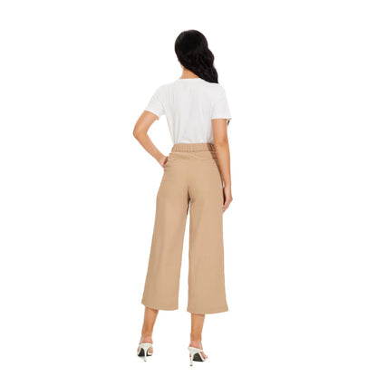 Effortless Tailored Wide Leg Pants
