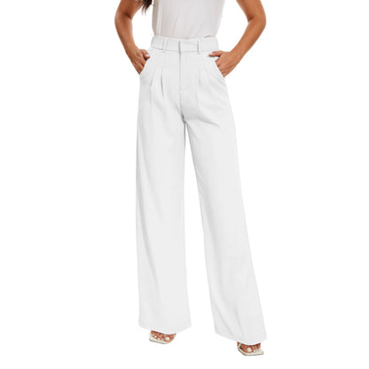 Effortless Tailored Wide Leg Pants