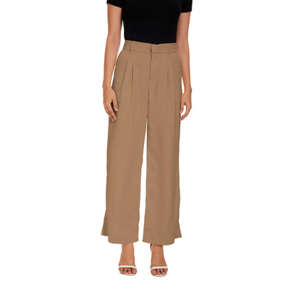 Effortless Tailored Wide Leg Pants