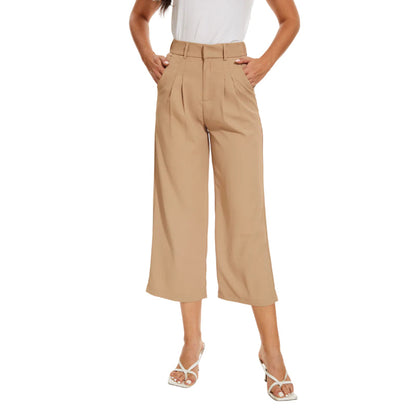 Effortless Tailored Wide Leg Pants