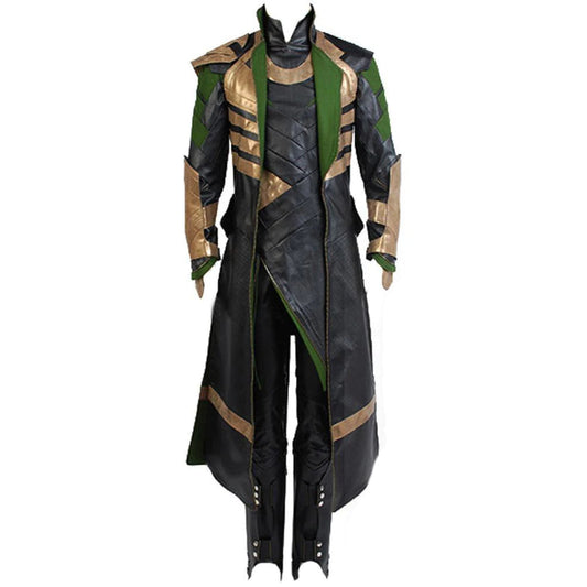 Thor le monde des ténèbres Loki ensemble complet Costume de Cosplay