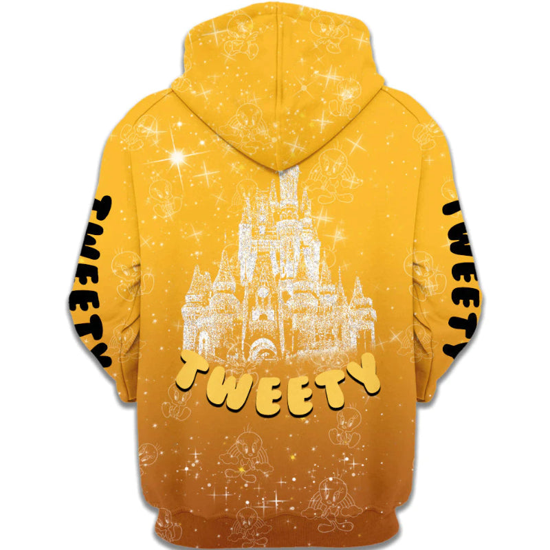 Tweety Zip Up Hoodie