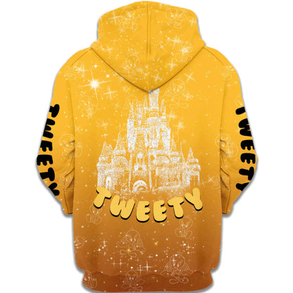 Tweety Zip Up Hoodie