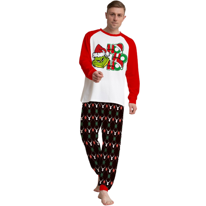 Das festliche Weihnachts-Pyjama-Set der Grinch-Familie